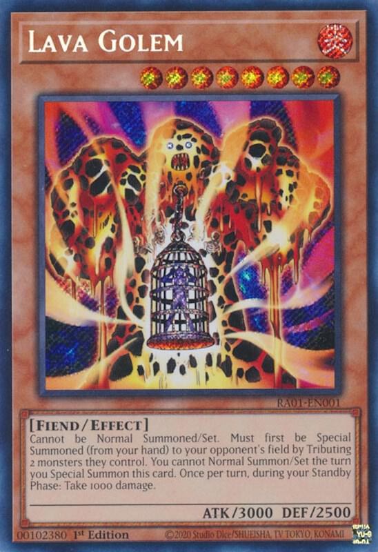 Lava Golem - Secret Rare