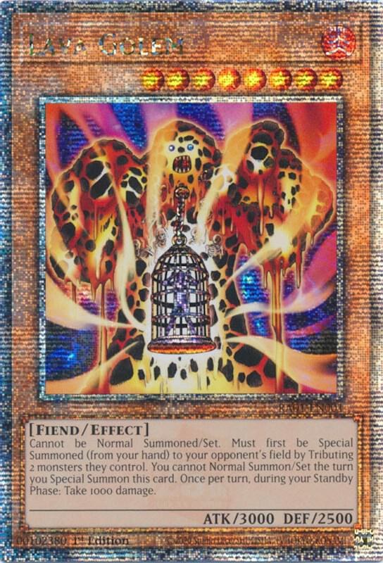 Lava Golem - Quarter Century Secret Rare