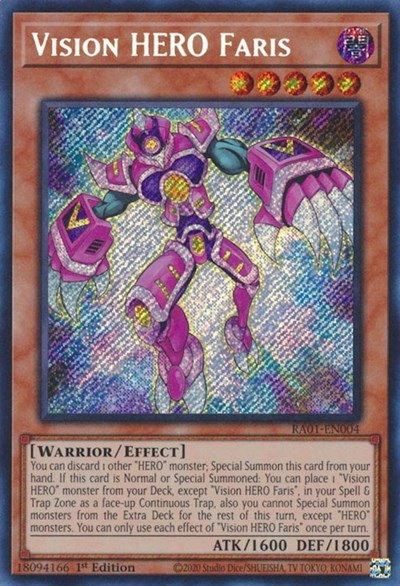 Vision HERO Faris - Secret Rare