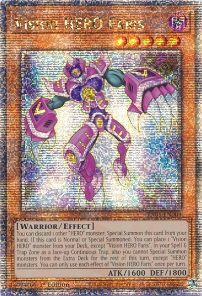 Vision HERO Faris - Quarter Century Secret Rare