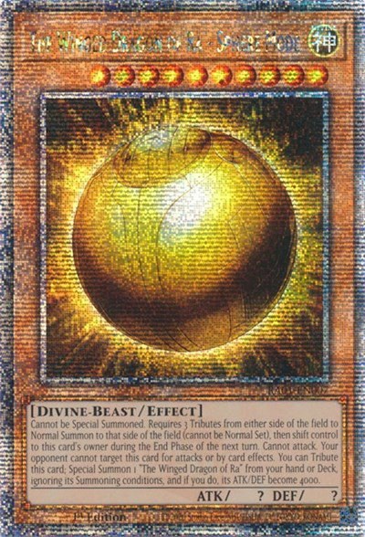 The Winged Dragon of Ra - Sphere Mode - Quarter Century Secret Rare