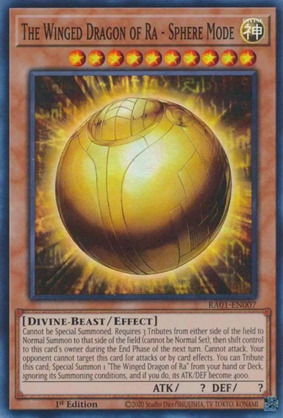 The Winged Dragon of Ra - Sphere Mode - Pur