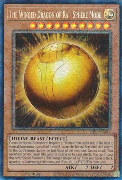 The Winged Dragon of Ra - Sphere Mode - Pcr