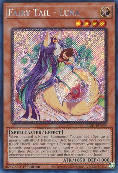 Fairy Tail - Luna - Platinum Secret Rare