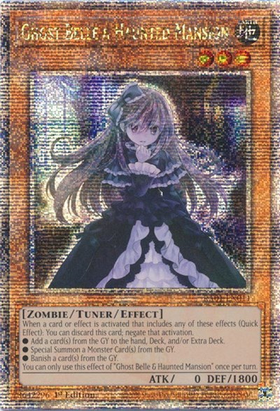 Ghost Belle & Haunted Mansion - Quarter Century Secret Rare