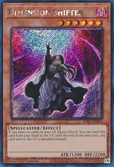 Dimension Shifter - Platinum Secret Rare