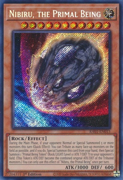 Nibiru, the Primal Being - Secret Rare