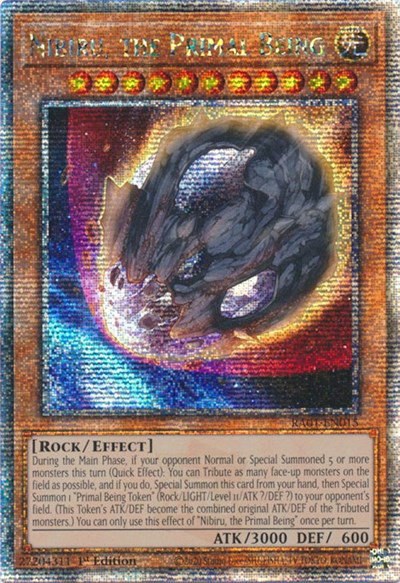 Nibiru, the Primal Being - Quarter Century Secret Rare