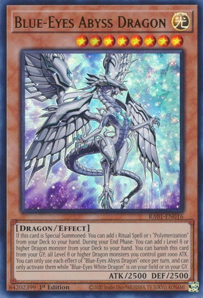 Blue-Eyes Abyss Dragon - Ur