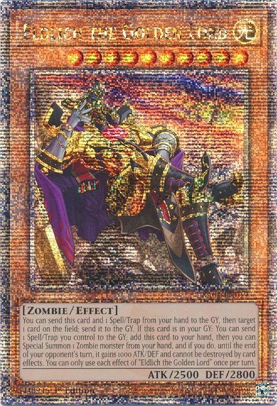 Eldlich the Golden Lord - Alternate Art Quarter Century 