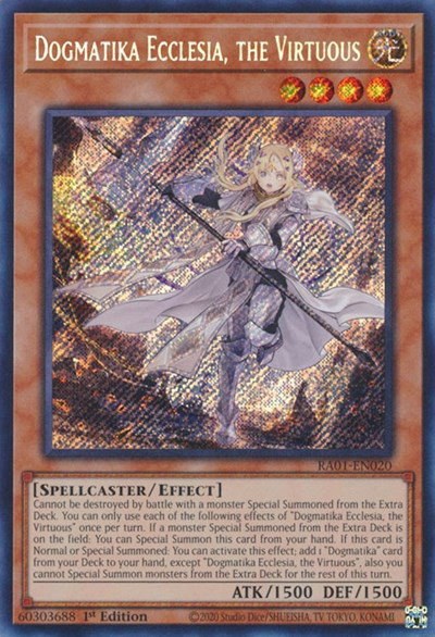 Dogmatika Ecclesia, the Virtuous - Secret Rare