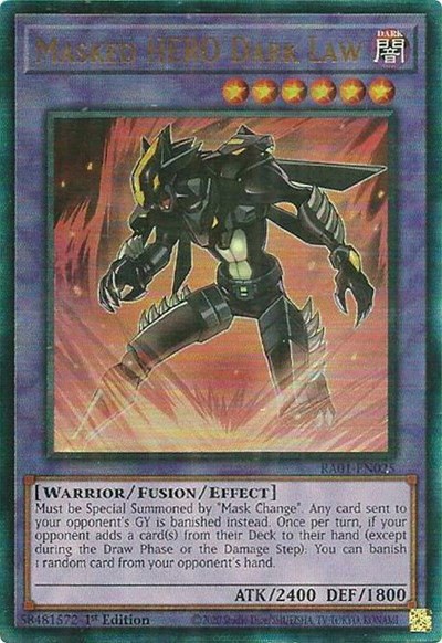 Masked HERO Dark Law - Pur