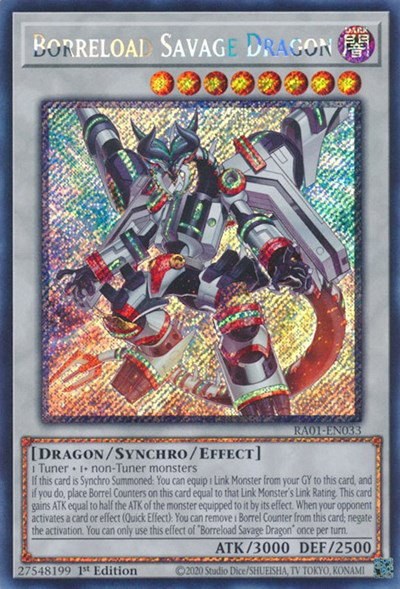Borreload Savage Dragon - Platinum Secret Rare