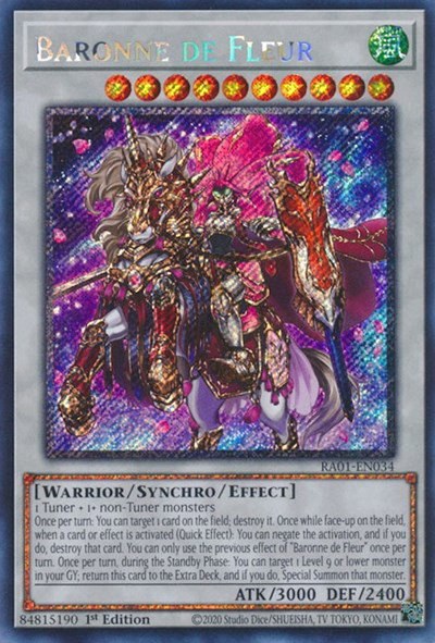 Baronne de Fleur - Platinum Secret Rare