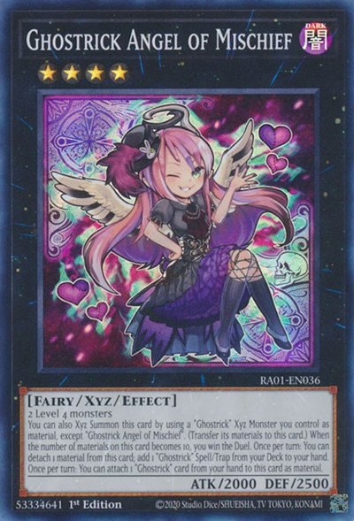 Ghostrick Angel of Mischief - Secret Rare