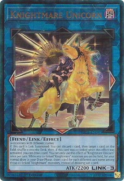Knightmare Unicorn - Alternate Art Pur