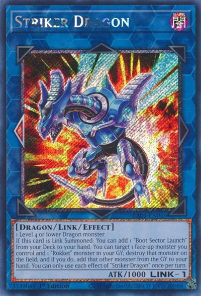 Striker Dragon - Platinum Secret Rare