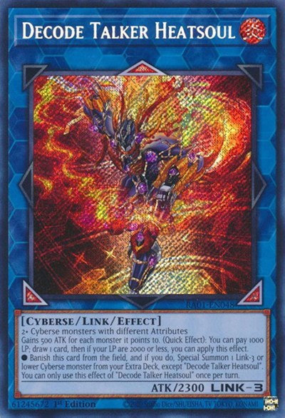 Decode Talker Heatsoul - Secret Rare