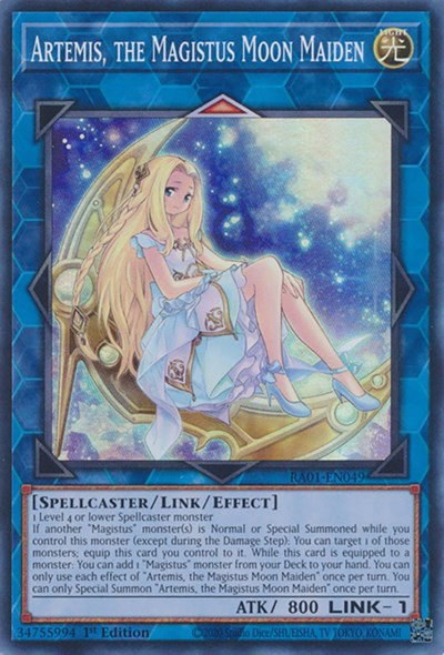 Artemis, the Magistus Moon Maiden - 1st Edition
