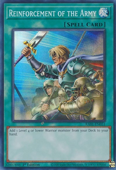 Reinforcement of the Army - 1st Edition
