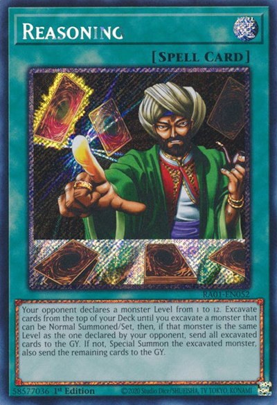 Reasoning - Platinum Secret Rare