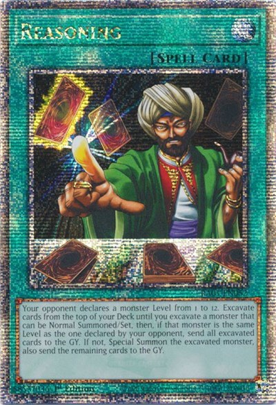 Reasoning - Quarter Century Secret Rare