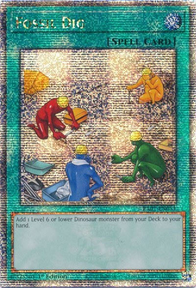 Fossil Dig - Quarter Century Secret Rare