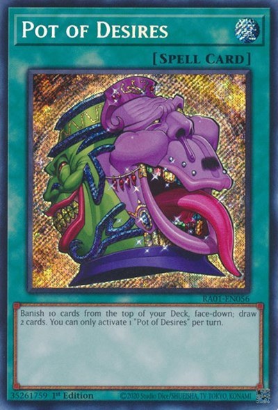 Pot of Desires - Secret Rare