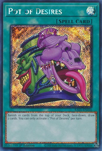 Pot of Desires - Platinum Secret Rare