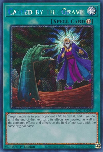 Called by the Grave - Platinum Secret Rare