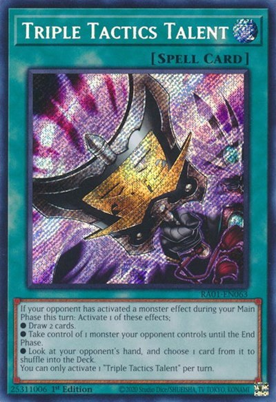 Triple Tactics Talent - Secret Rare