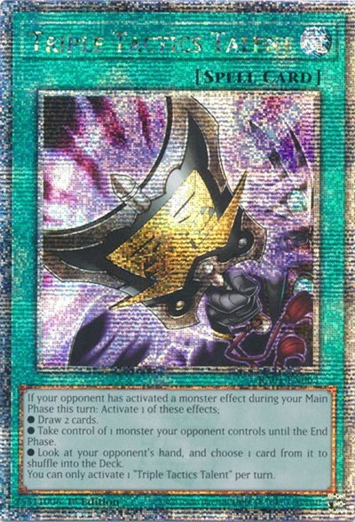 Triple Tactics Talent - Quarter Century Secret Rare