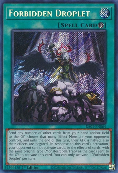 Forbidden Droplet - Secret Rare