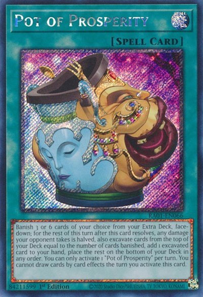 Pot of Prosperity - Platinum Secret Rare