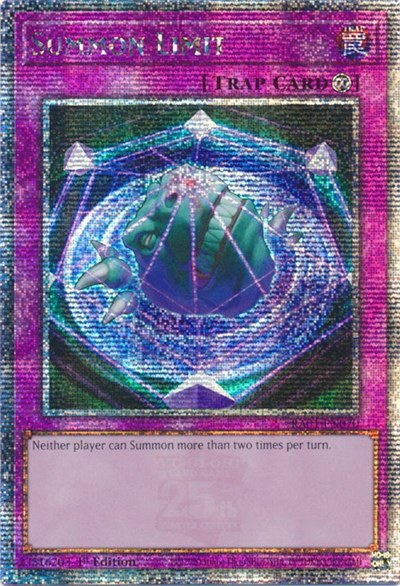 Summon Limit - Quarter Century Secret Rare