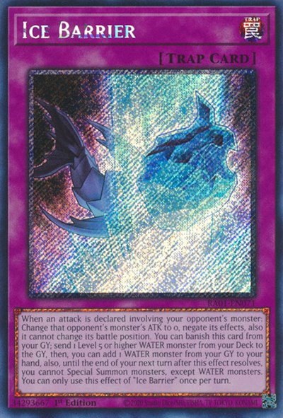 Ice Barrier - Platinum Secret Rare