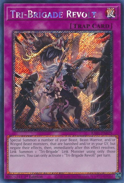 Tri-Brigade Revolt - Platinum Secret Rare