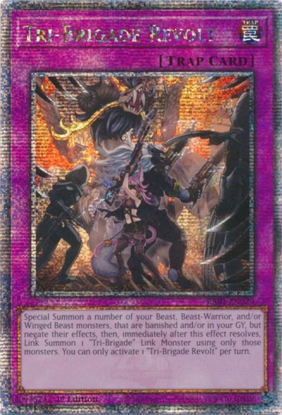 Tri-Brigade Revolt - Quarter Century Secret Rare