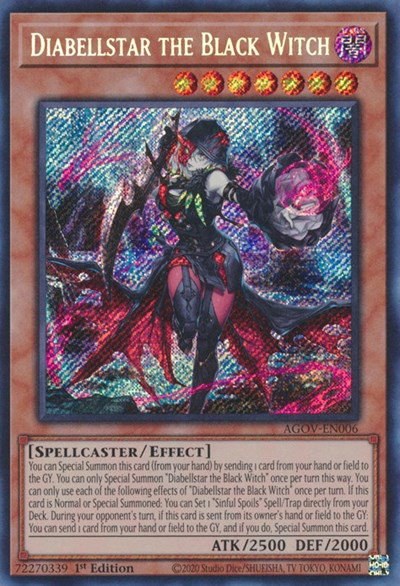 Diabellstar the Black Witch - 1st Edition
