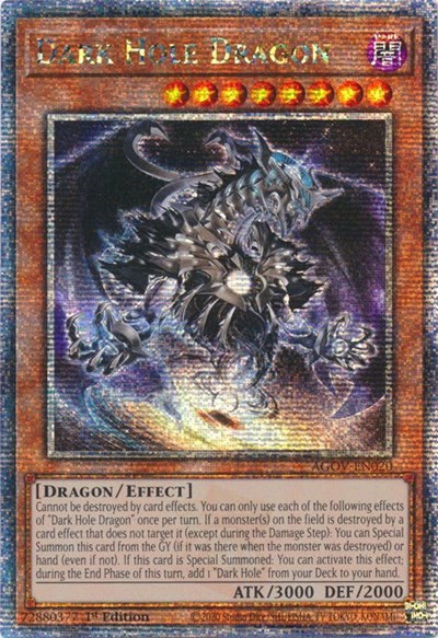 Dark Hole Dragon - Quarter Century Secret Rare