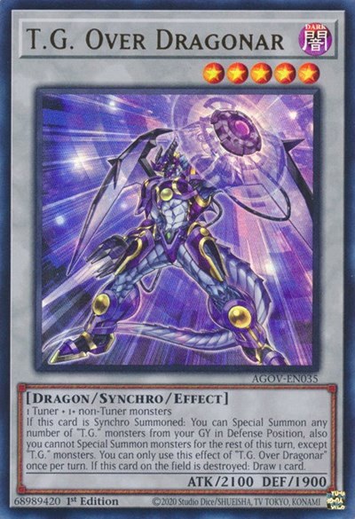 T.G. Over Dragonar - 1st Edition