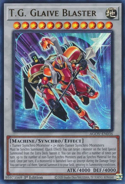 T.G. Glaive Blaster - 1st Edition