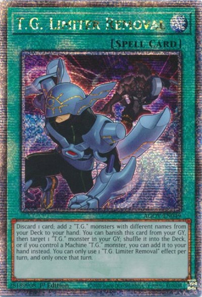 T.G. Limiter Removal - Quarter Century Secret Rare