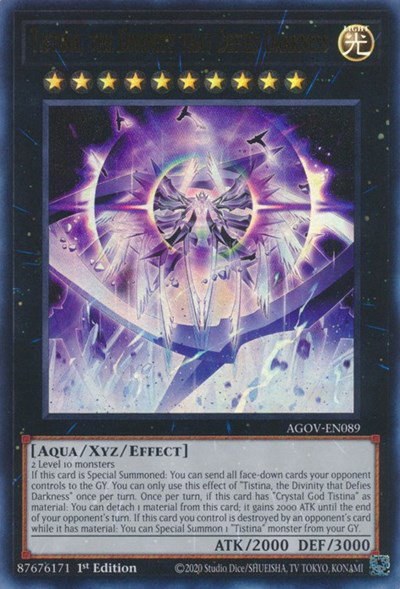 Tistina, the Divinity that Defies Darkness - 1st Edition