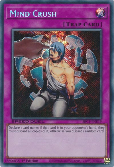 Mind Crush - Secret Rare