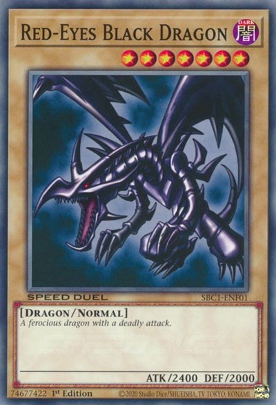 Red-Eyes Black Dragon - 1st Edition