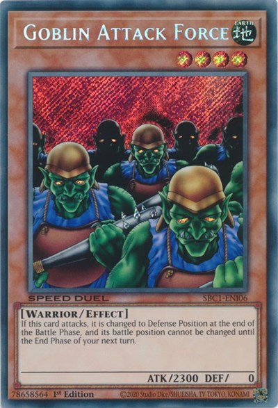 Goblin Attack Force - Secret Rare