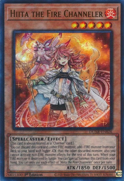 Hiita the Fire Channeler - 1st Edition