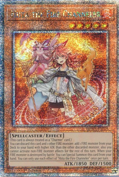 Hiita the Fire Channeler - Quarter Century Secret Rare