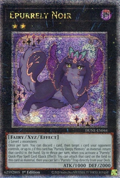 Epurrely Noir - Quarter Century Secret Rare